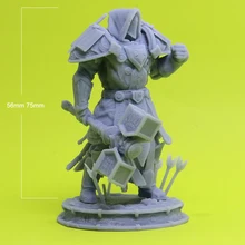 

1/24 75mm 1/32 56mm Resin Model Game Warcraft Paladin Judgement Armor Figure Unpaint No Color RW-010