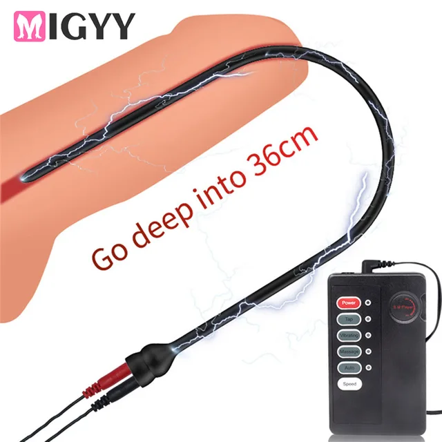 Elektrische Schock Penis Plug Sex Spielzeug Für Männer Bdsm Harnröhren Dilatatoren Katheter Penis Harnröhren Expander Keuschheit Sound Stretching 1