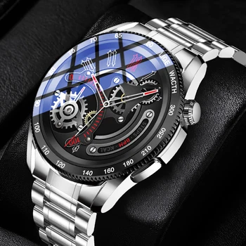 LIGE-reloj inteligente con Bluetooth para hombre y mujer, accesorio de pulsera resistente al agua con control del ritmo cardíaco, llamadas, seguimiento de actividad, compatible con Android e iOS