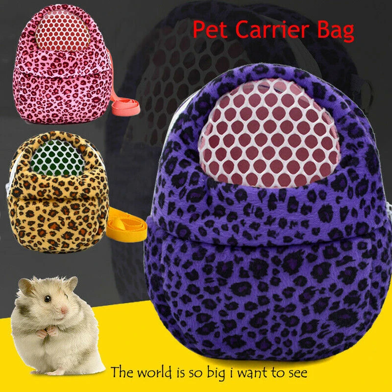 KIKIMINK Small Pet Carrier Bag, Guinea Pig Carrier, Hamster