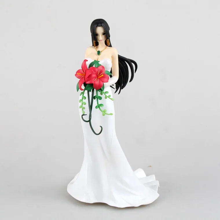 

Anime One Piece Boa Hancock Wedding Party Bride Figure Statue Model Toys