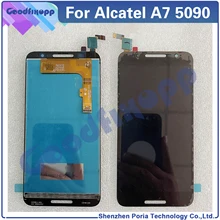 Ensemble écran tactile LCD de remplacement, testé AAA, pour Alcatel A7 100% 5090I, 5090=