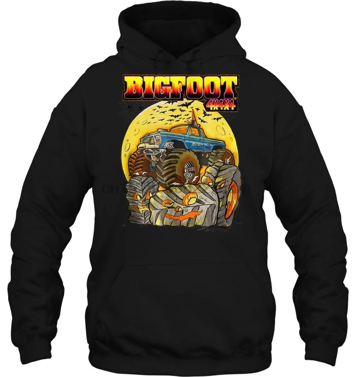 Мужская толстовка Bigfoot Monster Truck Хэллоуин женская уличная одежда