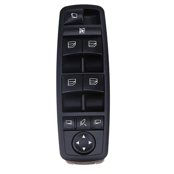 

Master Window Lifter Control Switch Driver Side Replacement For Benz W251 A2158300590 Black