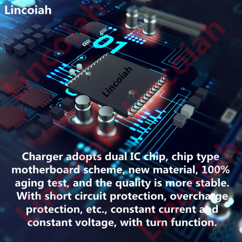 8.4V 12.6V 16.8V 2A 2000ma Adapter Power Cord Battery Charger for 18650 Li-ion Lithium Battery