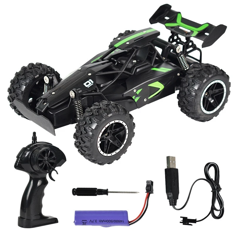 

1:18 2.4GHZ High-Speed Off-Road Climbing Car Light Music 306 degree Rotating Remote Control Car