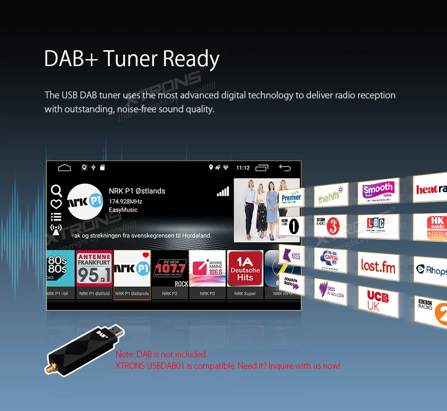 Flash Deal XTRONS Universal 7" Head Unit Android 9.0 Car Multimedia Player Radio Stereos 1080p Video Steering wheel GPS RCA OBD NO DVD 15