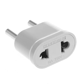 

EU to US AC Power Plug Converter Worldwide Travel Charger Adapter