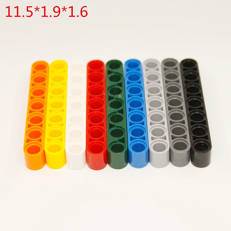 MOC совместимый с лего Duplo 9656 строительные блоки частиц образовательные организации стволовых роботов технологии набор 2*4*8 - Цвет: 5PCS