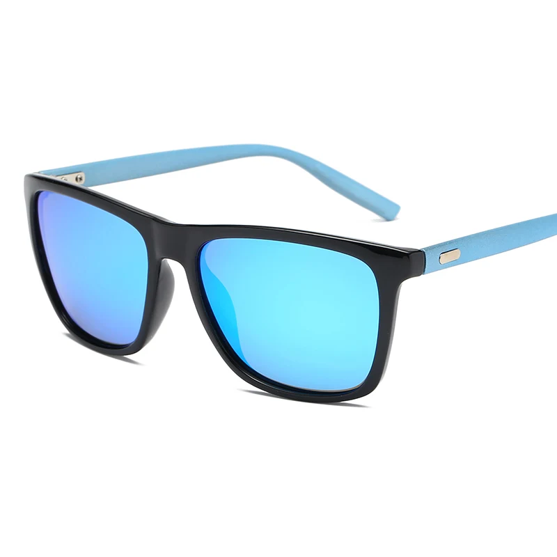 Новые модные классические солнцезащитные очки Мужские поляризационные солнцезащитные очки с большой оправой спортивные солнцезащитные очки унисекс
