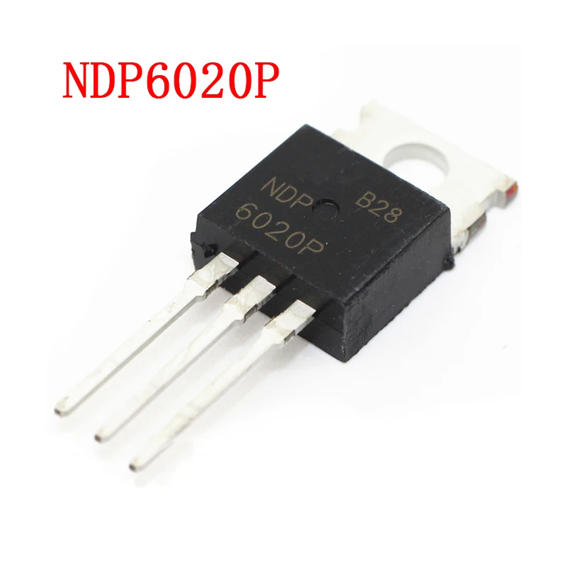10pcs/lot NDP6020P NDP6020 MOSFET P-CH 20V 24A TO-220 | Электронные компоненты и принадлежности