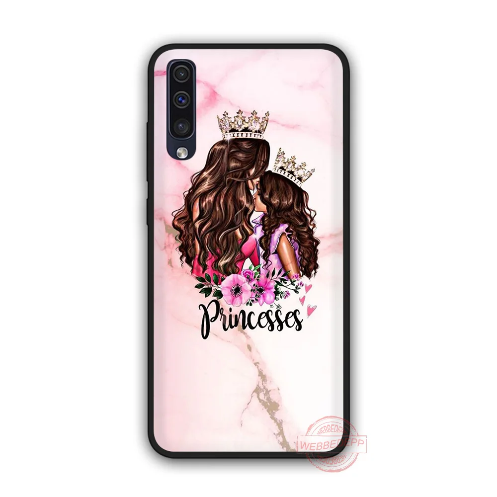5 WEBBEDEPP мама и дочь рисунок мягкий чехол для телефона для samsung A10S A6 7 8 9 A10 20 A40 A50 A60 A70S M10 M20 30 - Цвет: 5