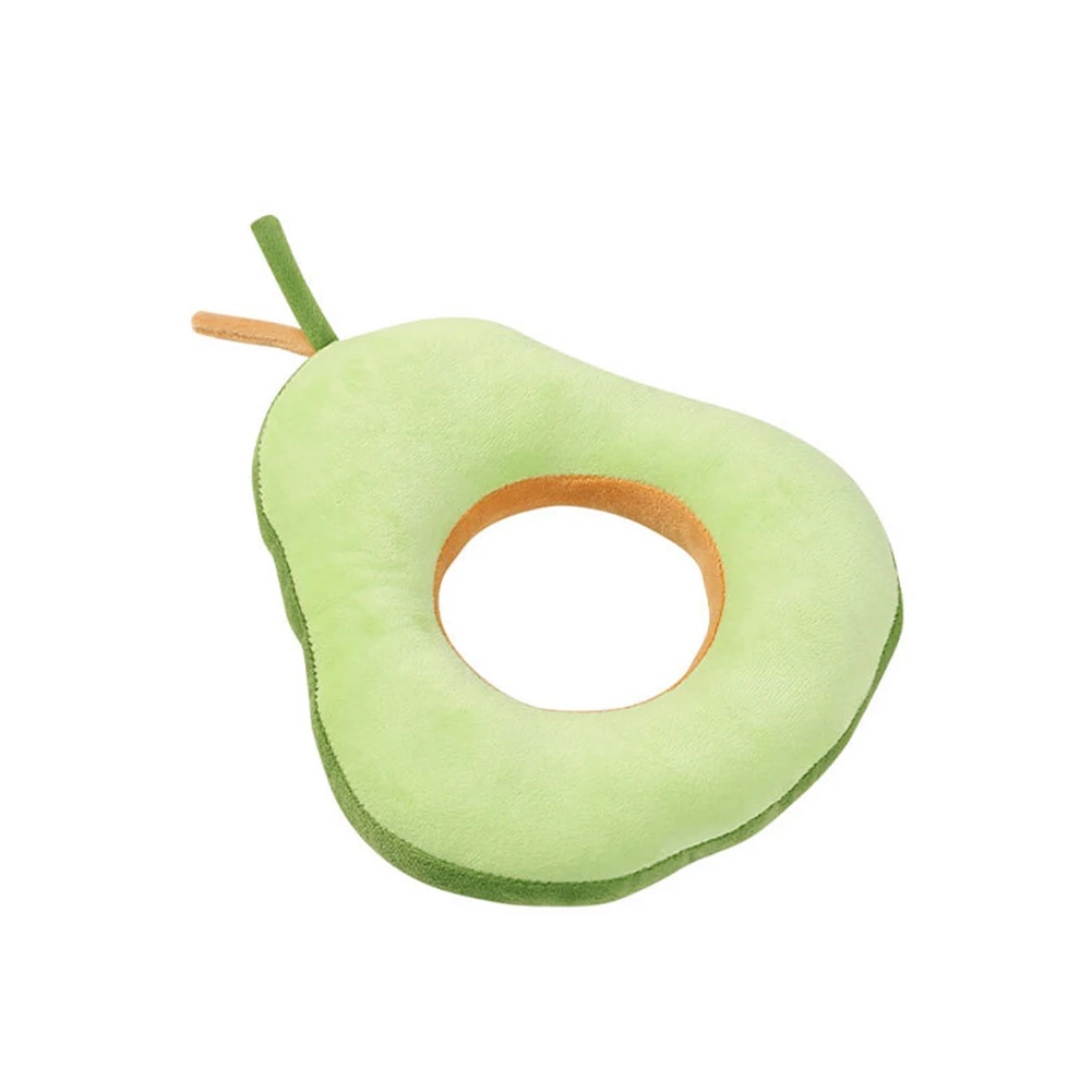 Avocado Кошачий ошейник тост в форме шеи кольцо товары для щенков питомцев восстановление Милый Забавный Мягкий край анти укус хирургии котенок заживление ран - Цвет: Avocado