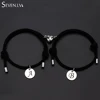 97999-277c6a.jpg 2 pièces/ensemble personnalisé 26 lettres charme couple Bracelet mode coeur aimant attirer tressé corde bracelets pour femmes hommes en gros