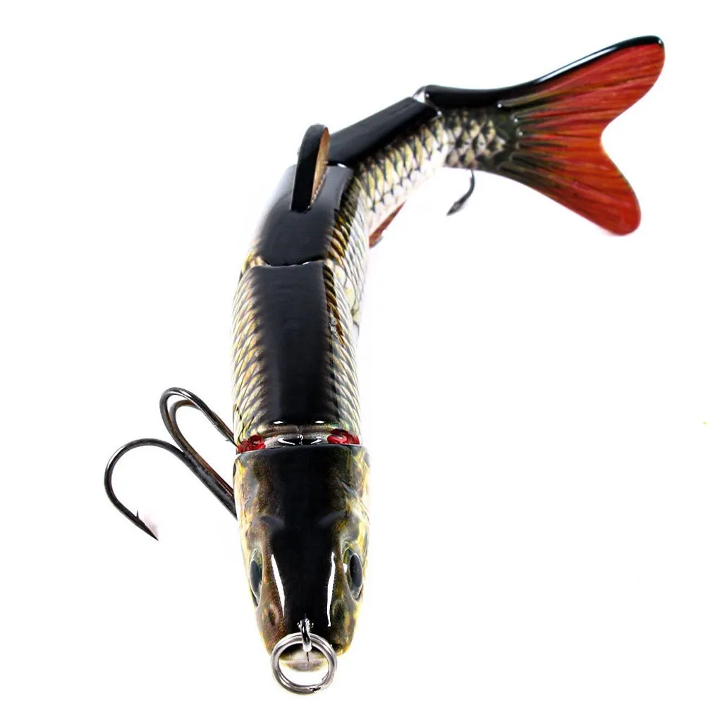 2PC15. 5 см тонущие рыболовные приманки наживки блесна Swimbait сегмент жесткий