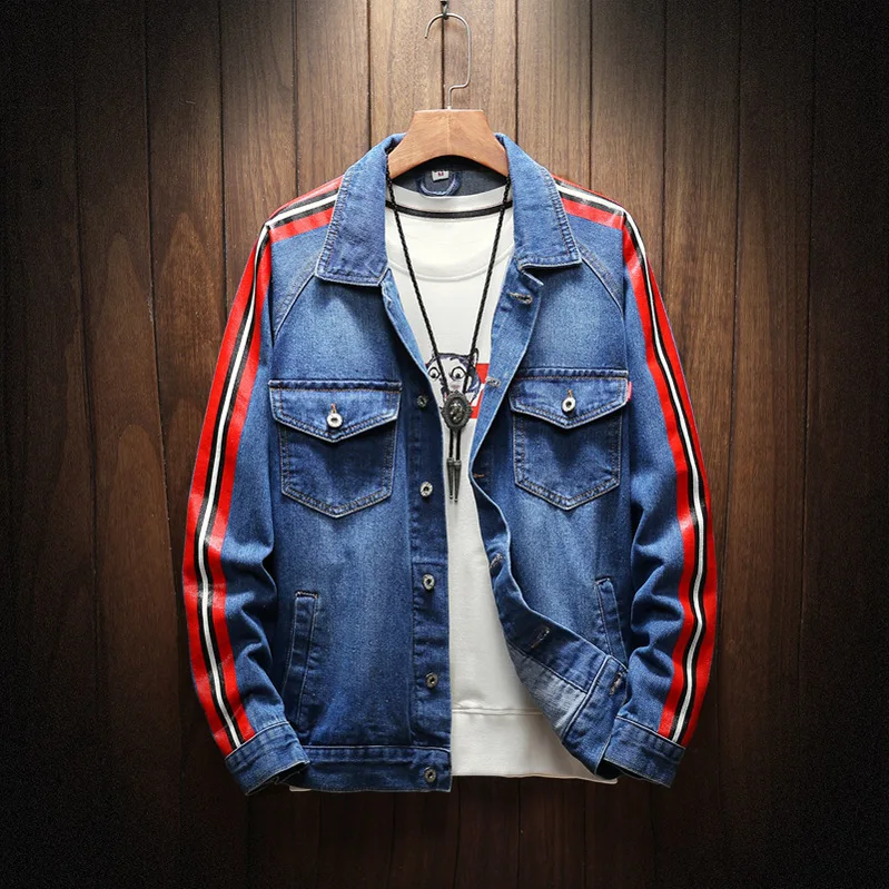 

2020 Spring Clothing New Style Men's Casual Trend Jeans Coat Korean-style Youth Versatile Slim Fit Jacket Men's Jk203