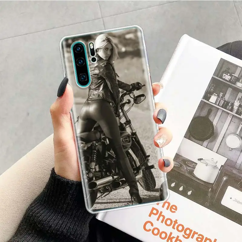 Moto cross dirtbikes чехол для huawei P20 P30 P Smart Z Plus P10 mate 30 10 20 Lite Pro силиконовый чехол для телефона C
