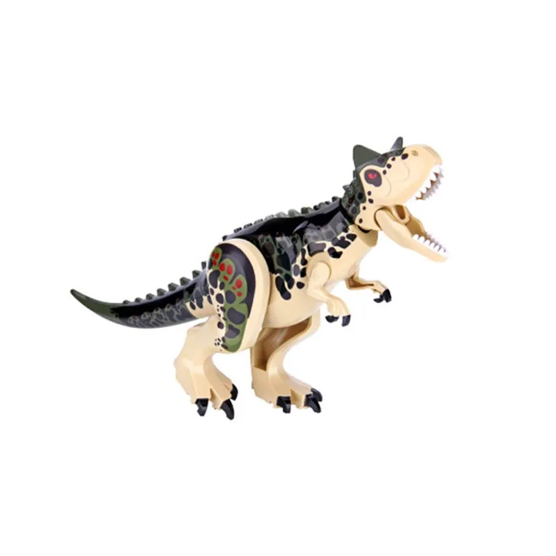 Новый мир Юрского периода carnoaurus 2 строительные блоки динозавры фигурки кирпичи