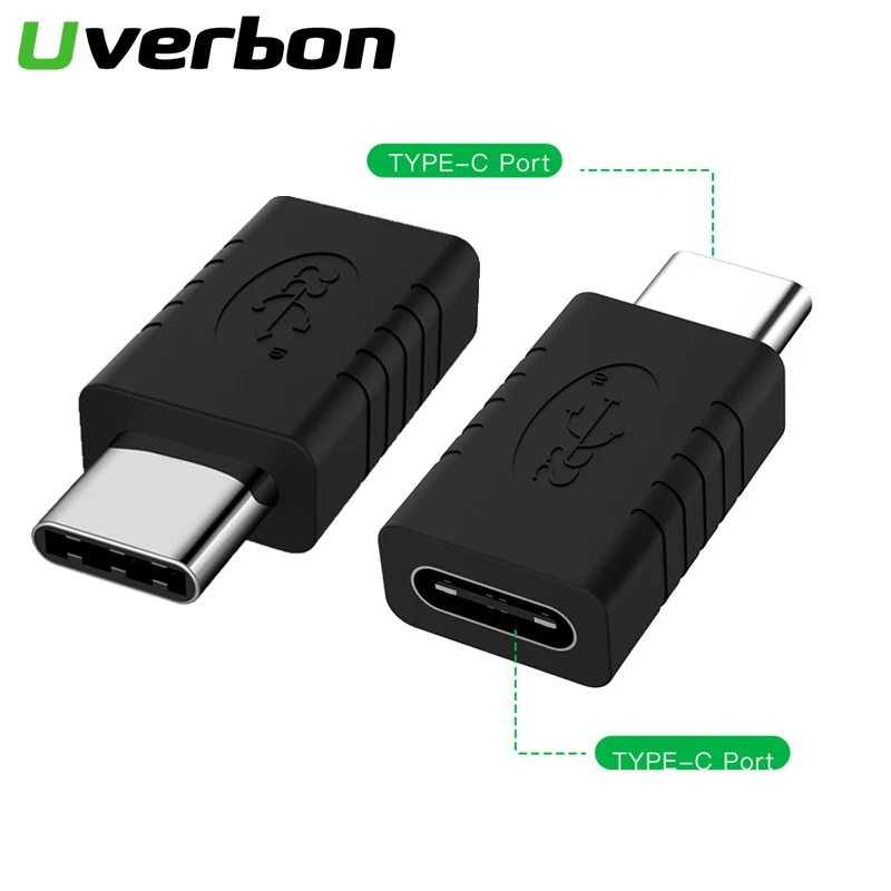 Usb type C адаптер для мужчин и женщин USB-C OTG Зарядка Синхронизация данных конвертер type-C удлинитель для samsung планшета Macbook