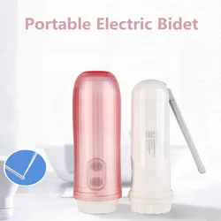 Hand Held Cleaning Pregnant WomanWaterproof Electric Bidet Sprayer  Portable Long Nozzle Baby Toilet Personal Cleaner