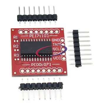 Модуль расширения PCF8575 PCF8575C IIC I2C I/O 16-битный 400 кГц SMBus I/O порты для Arduino