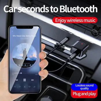 

Portable 2 In 1 USB Bluetooth Dongle Adapter 5.0 For Computer Speaker Wireless Mouse Bluetooth Music Audio Receiver Transmitter