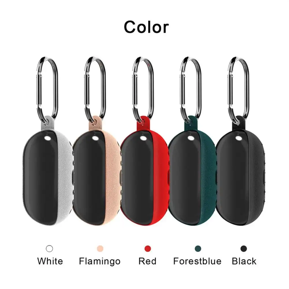

With Hole Silicone Protective Cover Skin Case for Samsung Gear Icon X 2018 wireless bluetooth headset Protector Shell #919