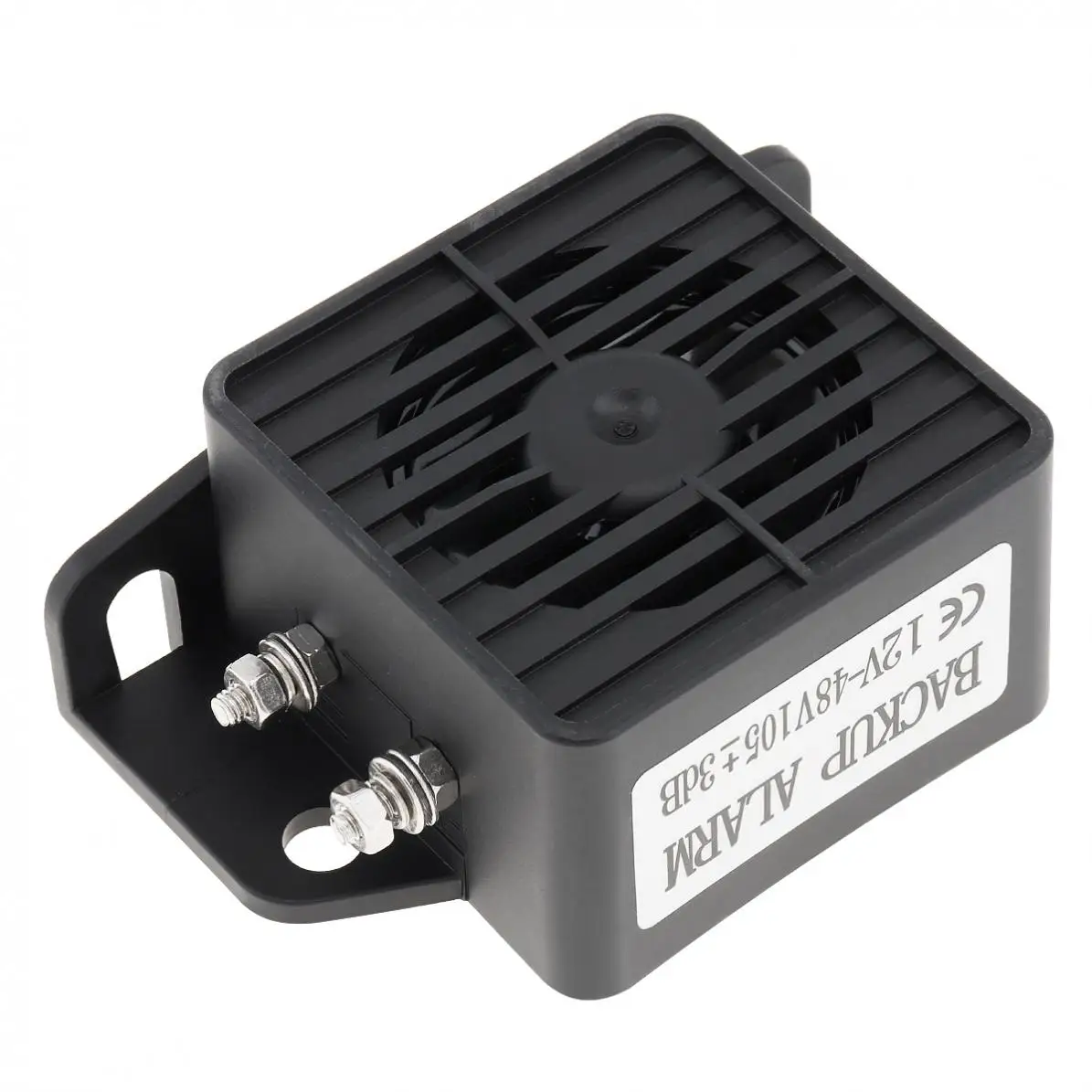 12 V-48 V 105dB черный Резервное копирование звуковой сигнал Динамик обратный аксессуары авто Предупреждение Водонепроницаемый подходит для мотоциклов и автомобилей