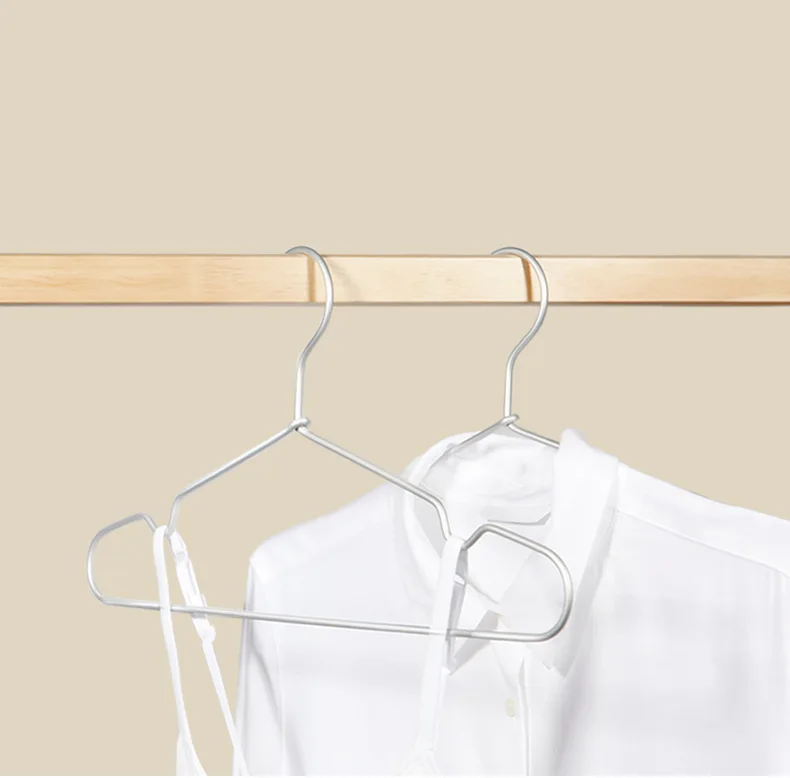 Xiaomi Youpin простая модная сушильная стойка большая утолщенная смелая алюминиевая вешалка для взрослых магазин одежды алюминиевая проволока металлическая одежда