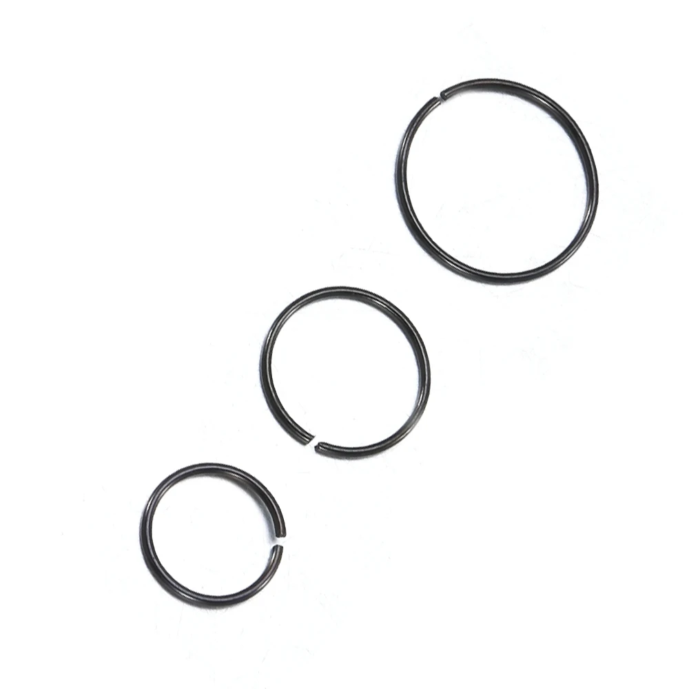 3 шт./лот,, о-образное кольцо-гвоздик для носа, кольцо-обруч, перегородка, кольца из нержавеющей стали, имитация пирсинга в носу, пирсинг, украшения для пирсинга - Окраска металла: EC814