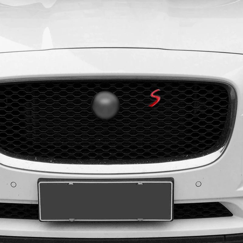 3D металлический S эмблема на решетку радиатора Стикеры эмблемы для Mini Cooper R50 R52 R53 R56 R60 F54 F55 F56 F60 JCW автомобильные аксессуары