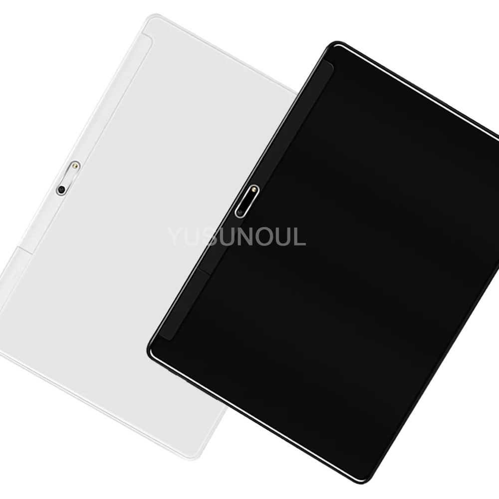 most famous tablet Dual Glass 4G LTE Phone Call Dual SIM Cards Deca Core 10 inch Tablet PC 1920*1200 IPS 6+64GB WIFI GPS 2.5D Tempered Glass+Gifts modern tablet