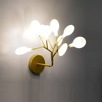 

Modern firefly LED wall light stylish tree branch wall lamp decorative firefly wall sconce Lighting