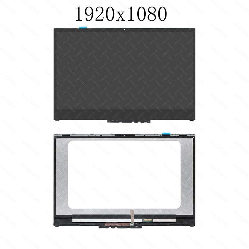 Стеклянная панель с сенсорным ЖК-экраном+ рамка для lenovo Yoga 730-15IKB 81CU0037UK 81CU003WSP 81CU0040US 81CU0047US 81CU0048US