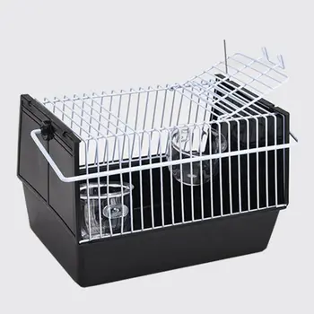 

Travel Bird Carrier Cage Wire Rectangular for Small Birds and Canaries Outdoor P31E
