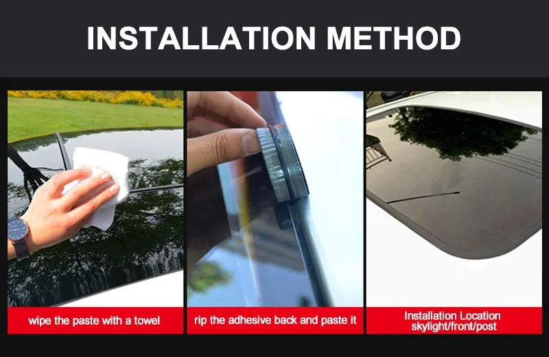 Автомобильные уплотнительные полосы звукоизолирующий резиновый полосы переднего и заднего лобового стекла Skylight Weatherstrip водонепроницаемый пылезащитный край протектор