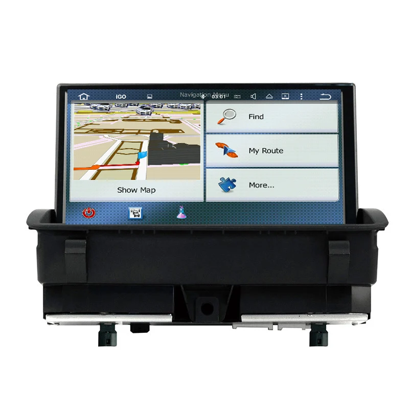 8 дюймов 2G ram 32G rom четырехъядерный Android 7,1 Автомобильный gps навигация для Audi Q3(2011-), с AUX, экран