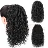 Vigorous Drawstring Puff Ponytail Afro Kinky Curly Hair Extension Synthetic Clip in Pony Tail African American Hair Extension ► Photo 2/6