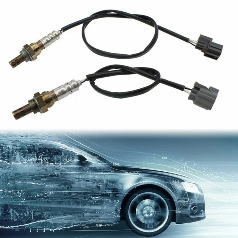 1 пара вверх и вниз кислорода O2 сенсор для 01 02 03 04 05 Honda Civic 1.7L D17A7 модификация автомобиля крепежные части аксессуары