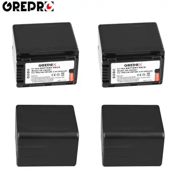 

4Pcs 3900mAh VW-VBT380 VW VBT380 Battery for Panasonic VW-VBT190, HC-V720, HC-V727, HC-V730, HC-V750, HC-V757, HC-V760, HC-V770