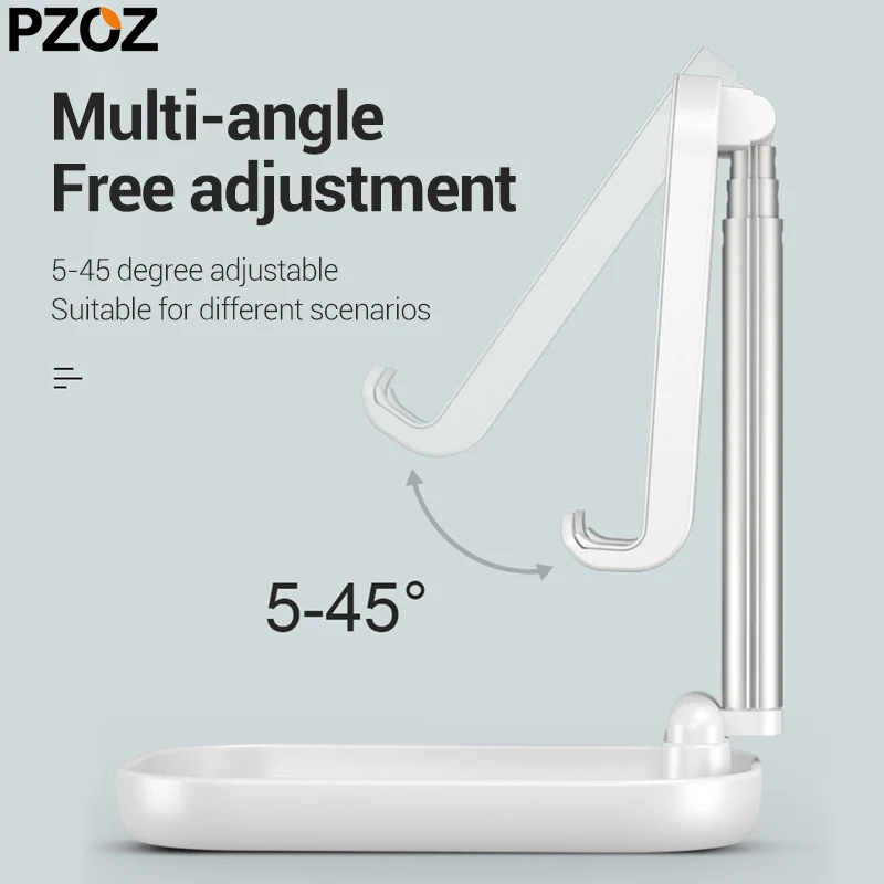  PZOZ Klapp Handy Halter Stehen Handy Tablet Universal Falten Schreibtisch Halter Für iphone 11 X Sa