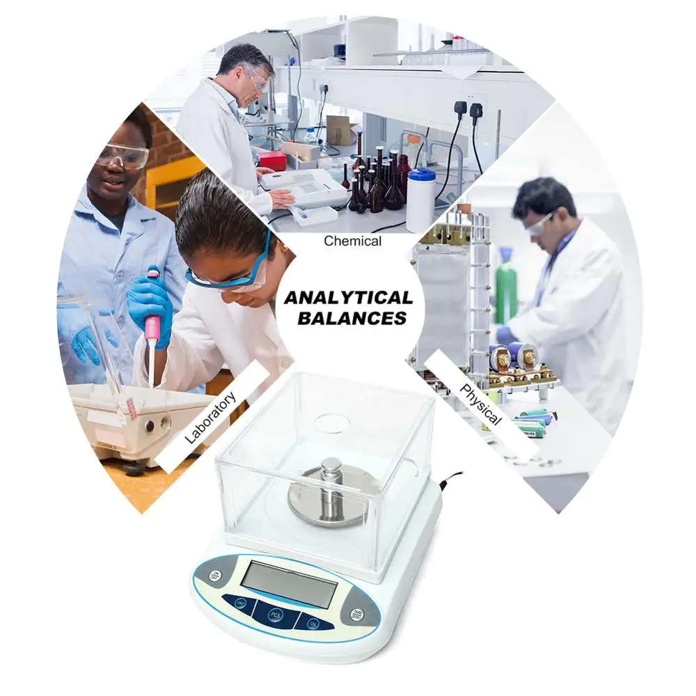 3000g/0.01g High Precision Scientific Lab Digital Analytical Electronic Balance 0.01g Counting Weight Scale