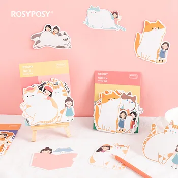 

30 pcs/set My Daily Life with Cute Cat Loose Leaf Memo Pad Kawaii Daily Planner To Do List Memo Sheet Stationer School Office