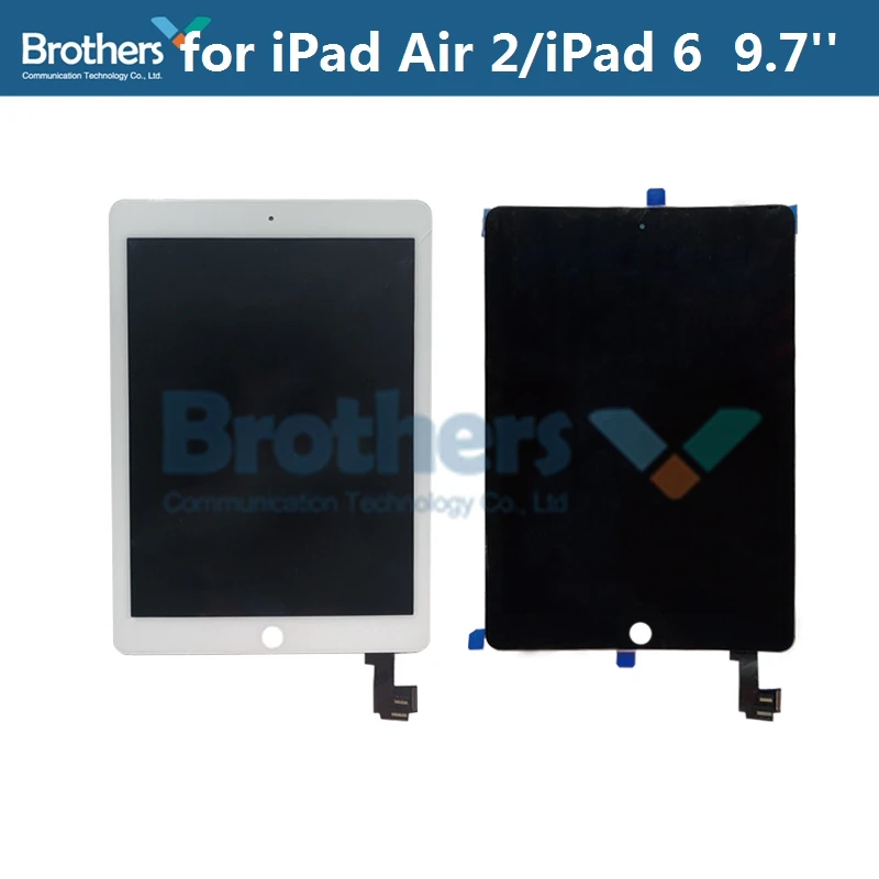 Экран для iPad Air 2 Air2 iPad 6 A1567 A1566, ЖК-экран, сборка ЖК-дисплея, планшет, панель, сенсорный экран, дигитайзер, тест, Топ 9,7''
