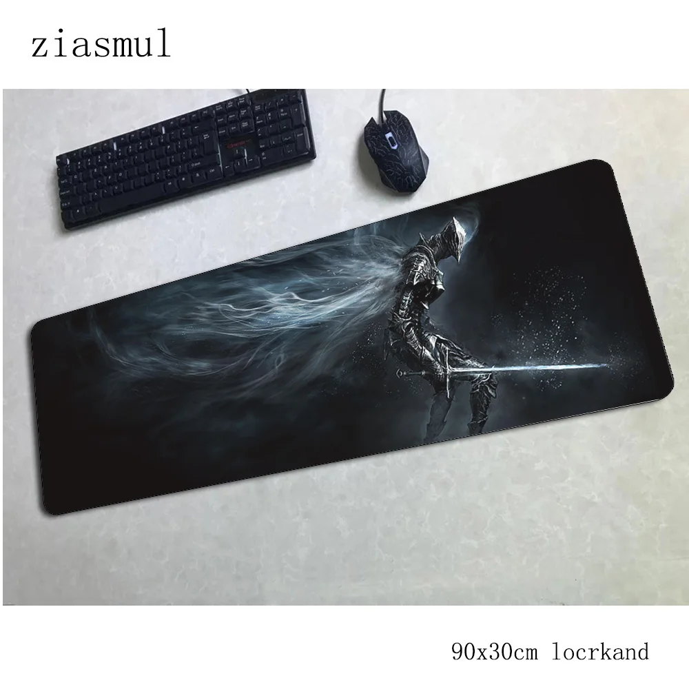 Коврик для мыши dark souls gamer Kawaii 90x30 см Коврик для мыши notbook игровой коврик для мыши большой натуральный резиновый коврик для мыши стол для компьютера Коврики для мыши