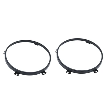 

2Pcs for Jeep Wrangler Jk Tj 07-17 7-Inch Led Headlight Round Ring Mounting Bracket for Headlight Mounting Lamp Holders