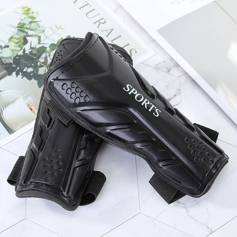 1 Pair 17.5*8.5cm Soccer Shin Guards Pads For Adult/Kids Football Shin Pads Leg Sleeves Soccer Kids Knee Support Sock shin guard pads soccer shin guards