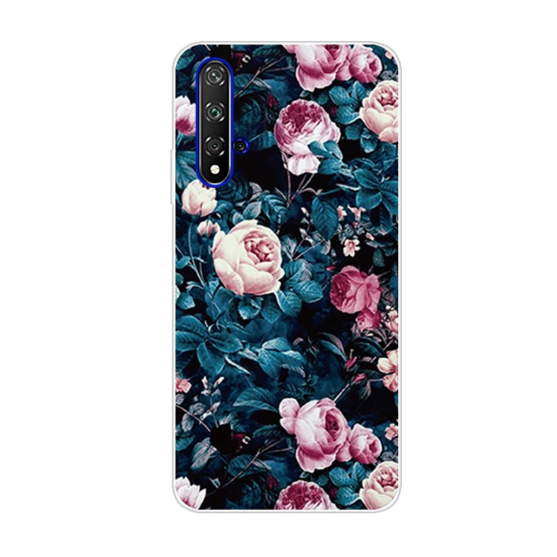 Telefon pouzdro pro Huawei nova 5T případech uitra tenký průhledný měkké TPU křemík obal případech pro Huawei nova 5T nova5t 5 t funda uctívat 20