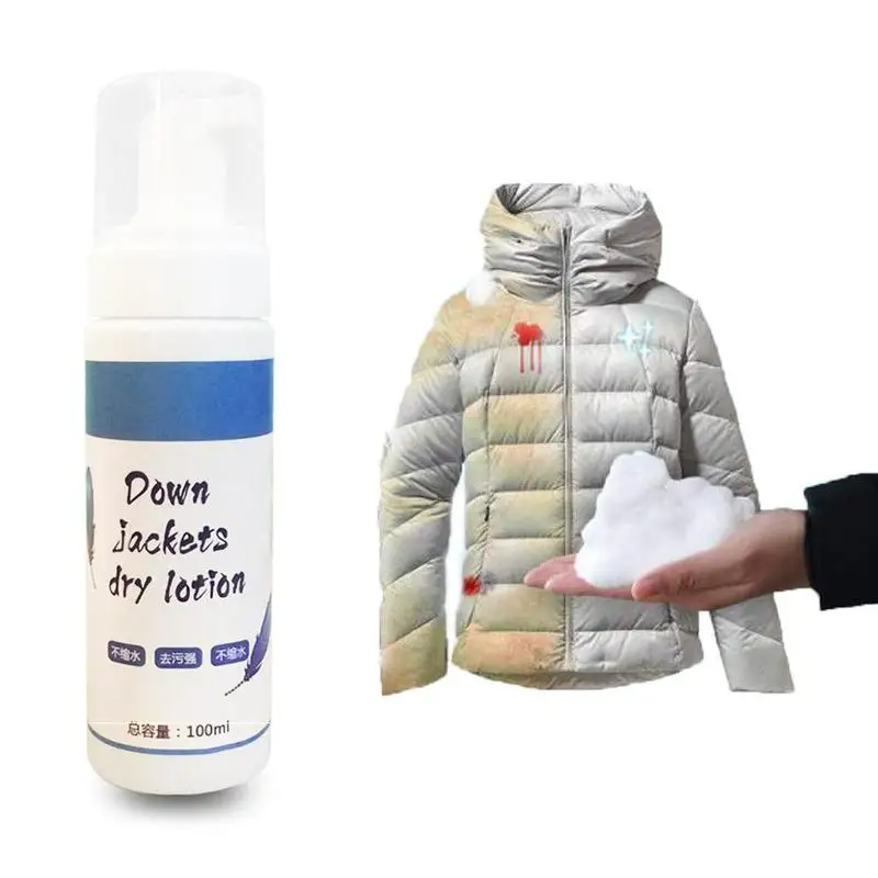 100ml Wash-free Cleaning Agent, Clothing, Decontamination Cleaner, Clothes, Grease
