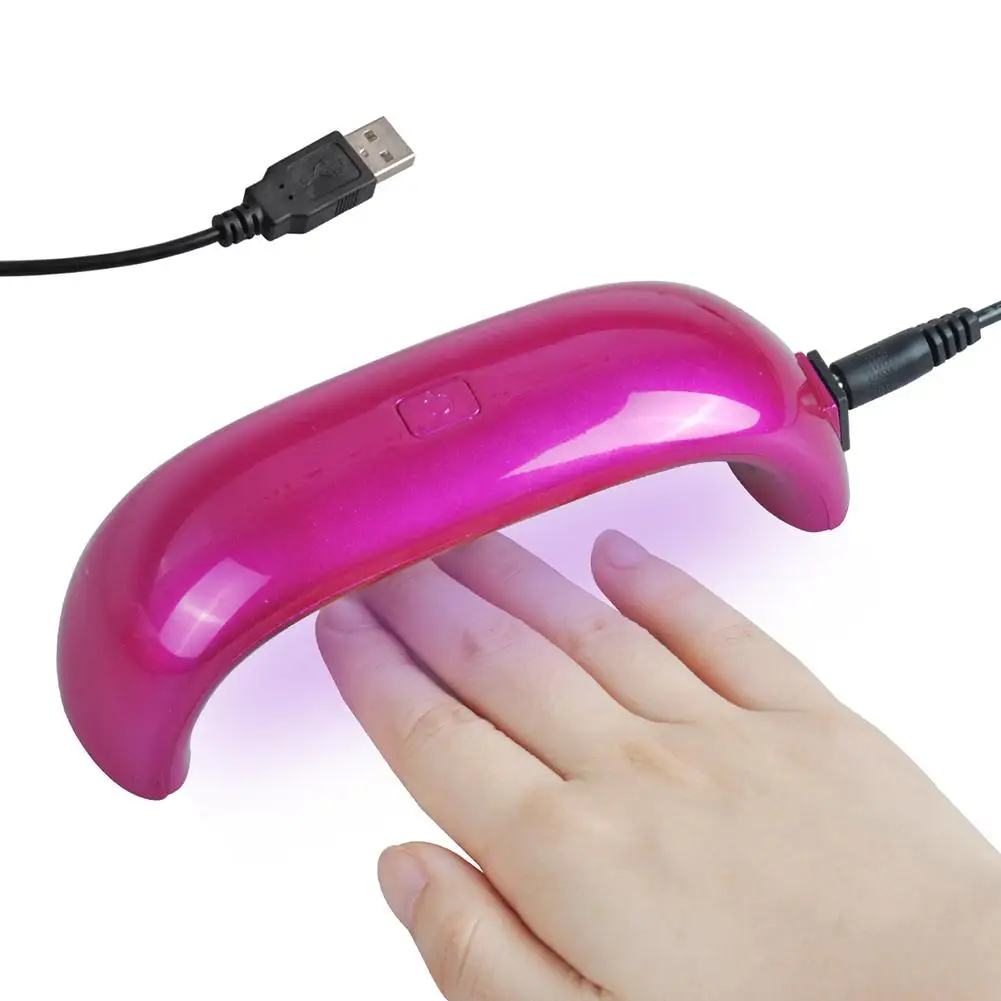 

HOT SALE Portable 9W USB UV Light LED Nail Art Gel Polish Curing Dryer Manicure Machine